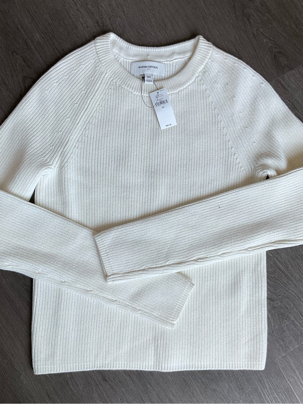 NWT Banana Republic Women's Ribbed Crewneck Sweater